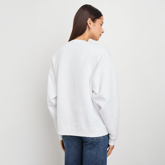 - Anniversary Sweatshirt - Ivory Navy