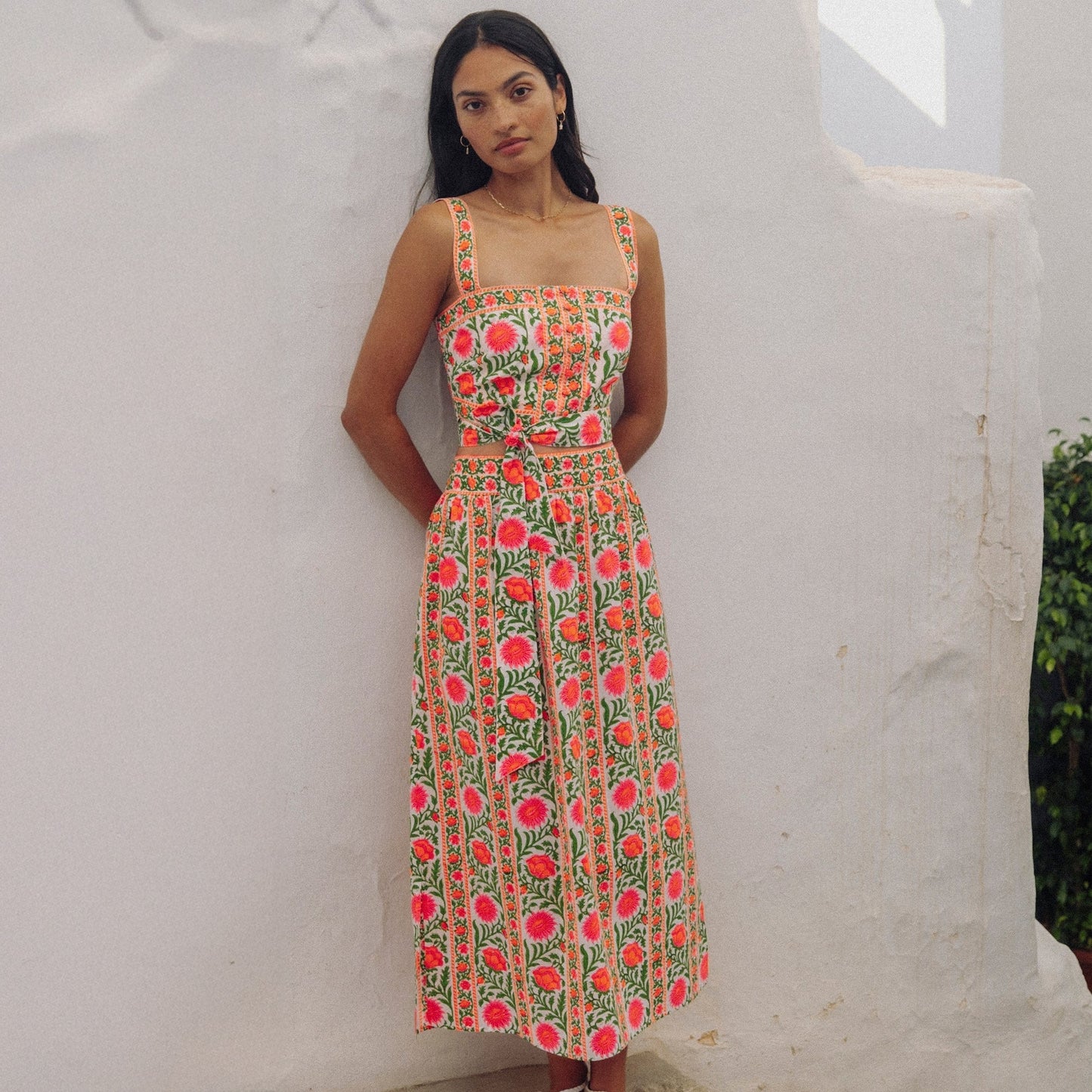 - Immy Skirt - Neon Border