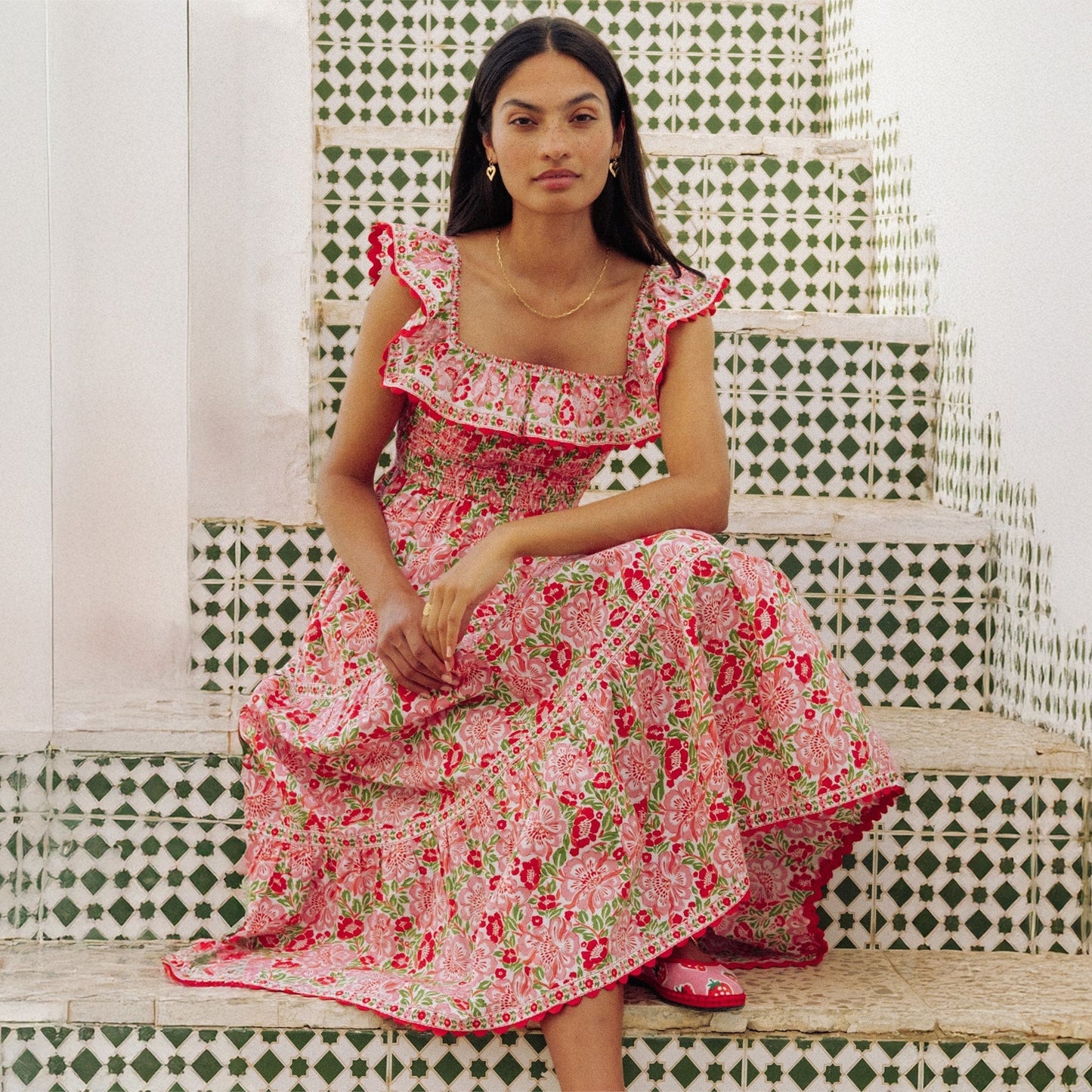 - Carrie Dress - Sweet Hibiscus