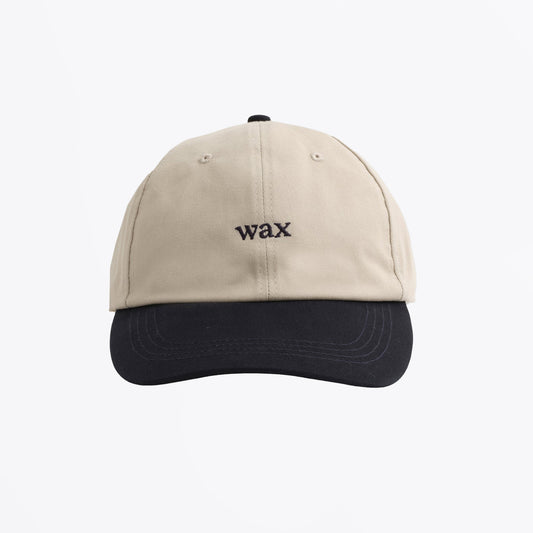 - Spencer Cotton Sports Cap - Ecru/Navy