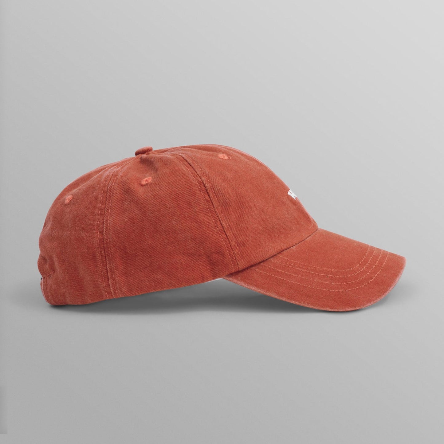 - Spencer Cotton Sports Cap - Washed Red