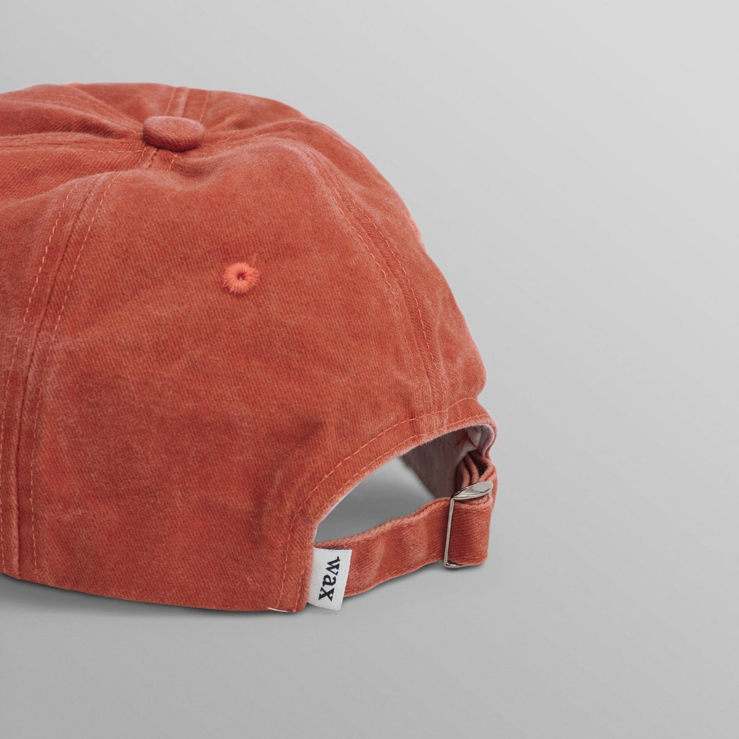 - Spencer Cotton Sports Cap - Washed Red