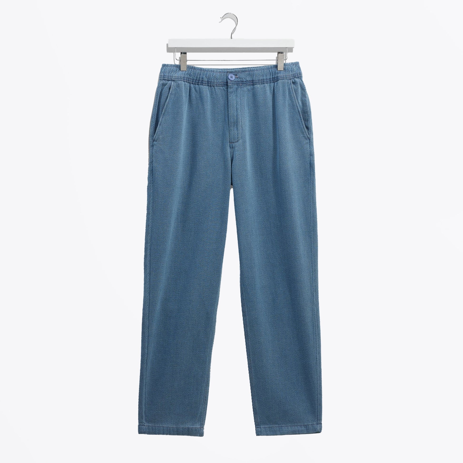 Wax Kurt Trousers Longer Length - Indigo