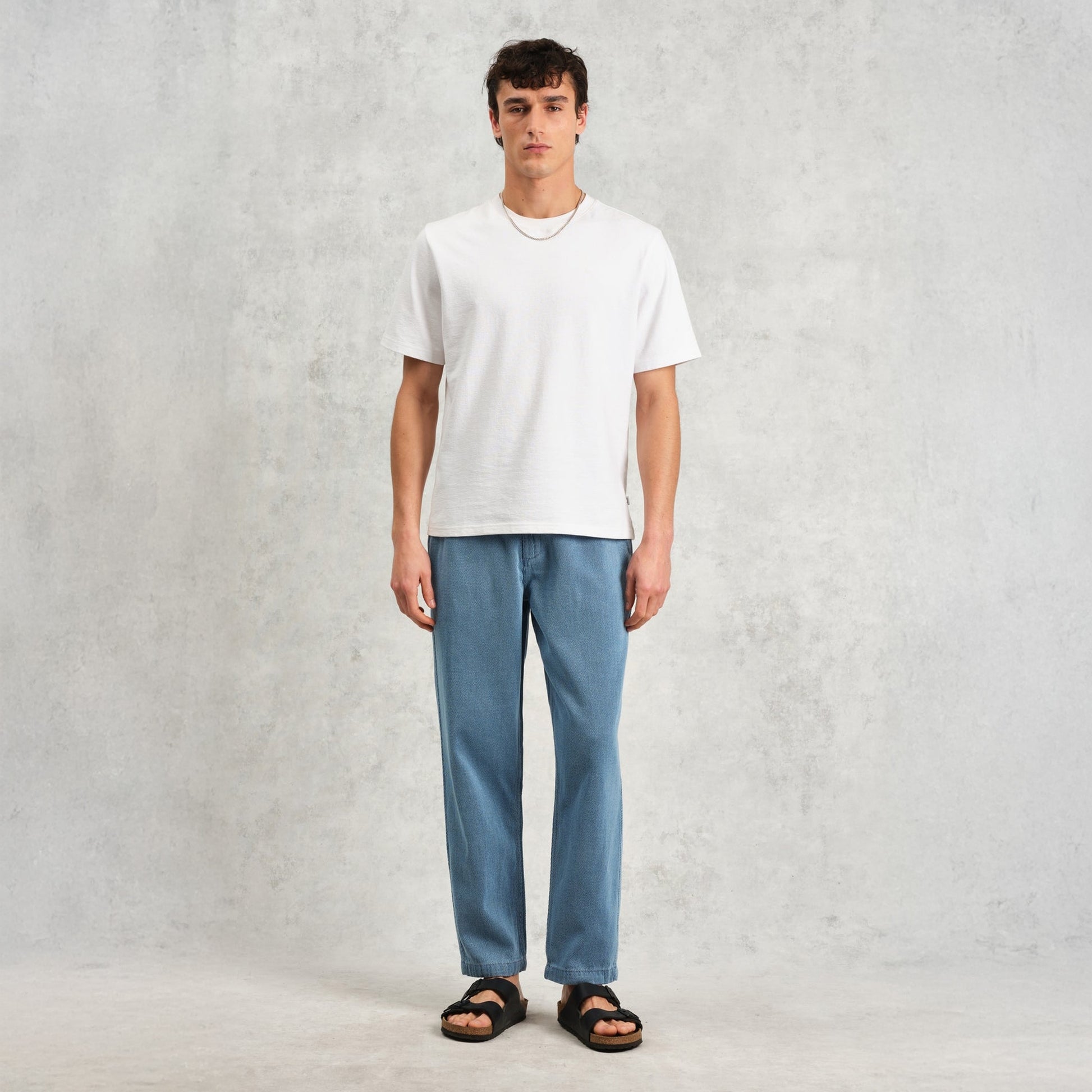Wax Kurt Trousers Longer Length - Indigo