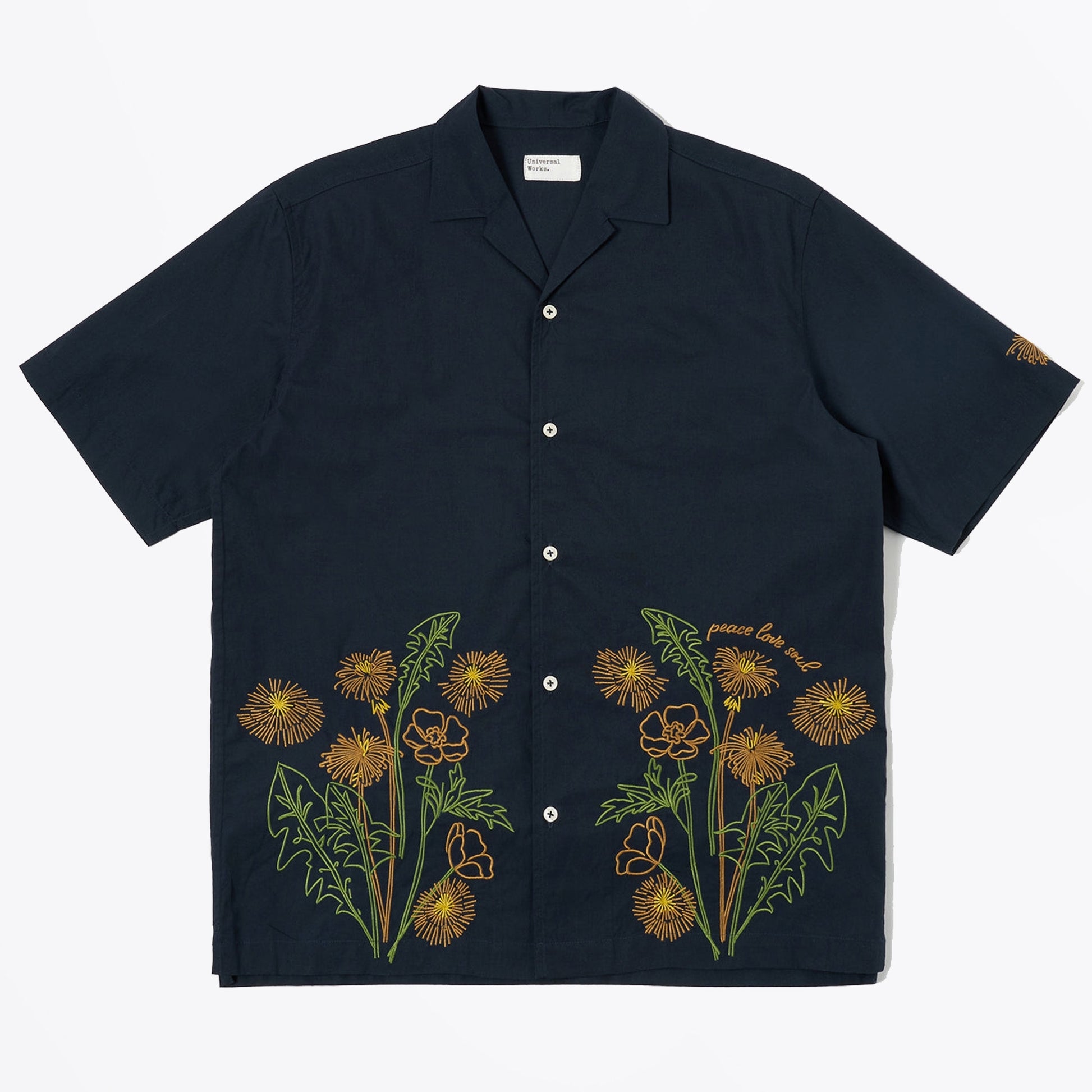 Universal Minari Broadcloth Shirt - Navy