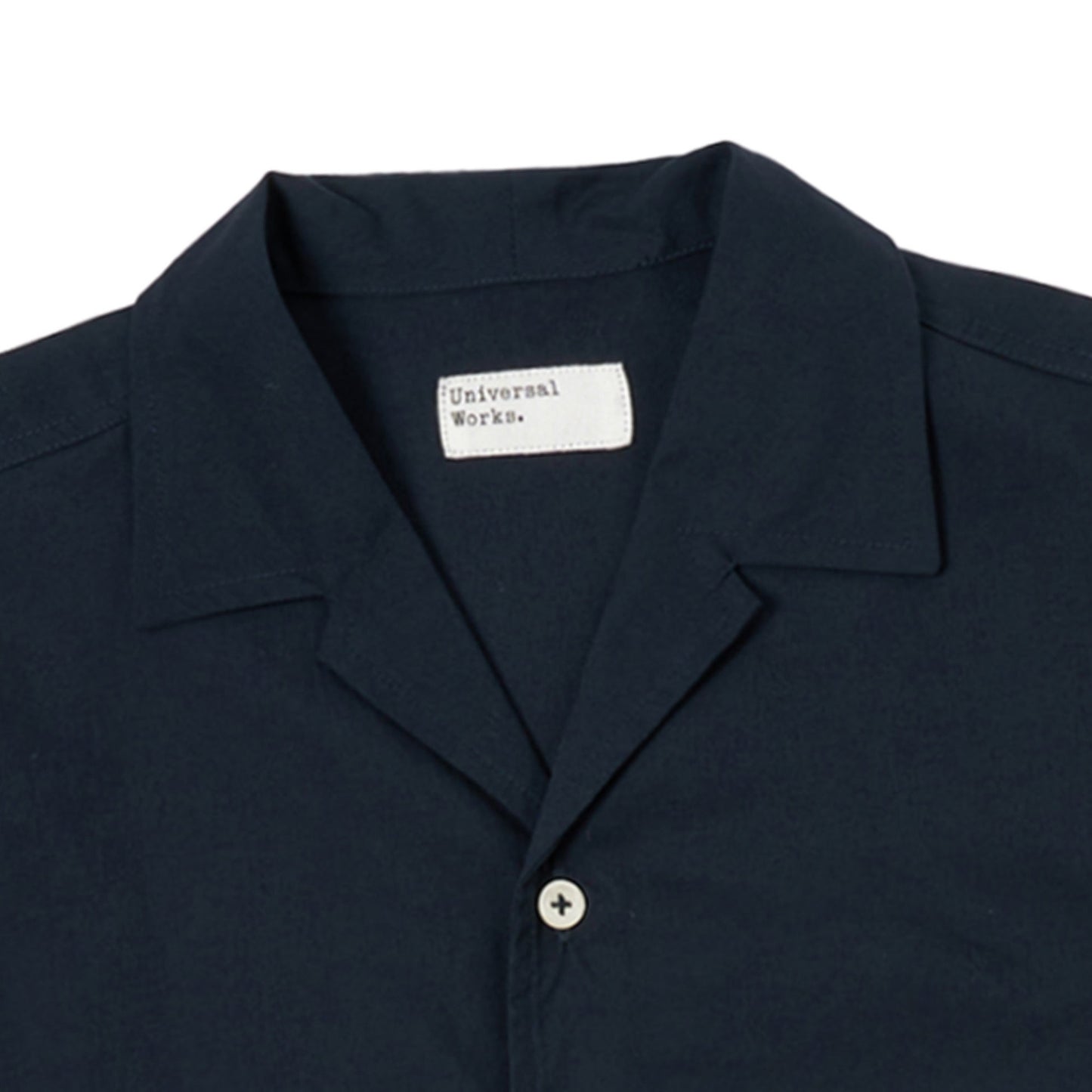 Minari Broadcloth Shirt - Navy