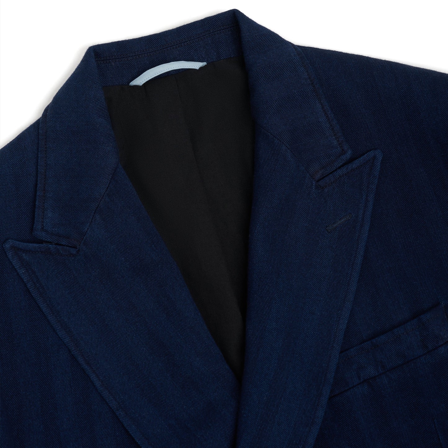 - Double Breasted Jacket - Faye - Indigo Blue