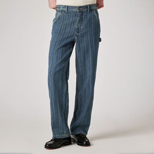 Mid Wash Carpenter Jeans - Mid Wash
