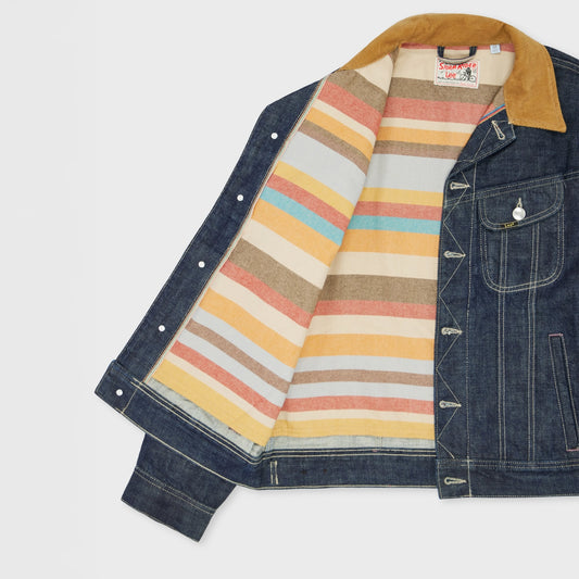 - Selvedge Storm Rider Jacket - Indigo