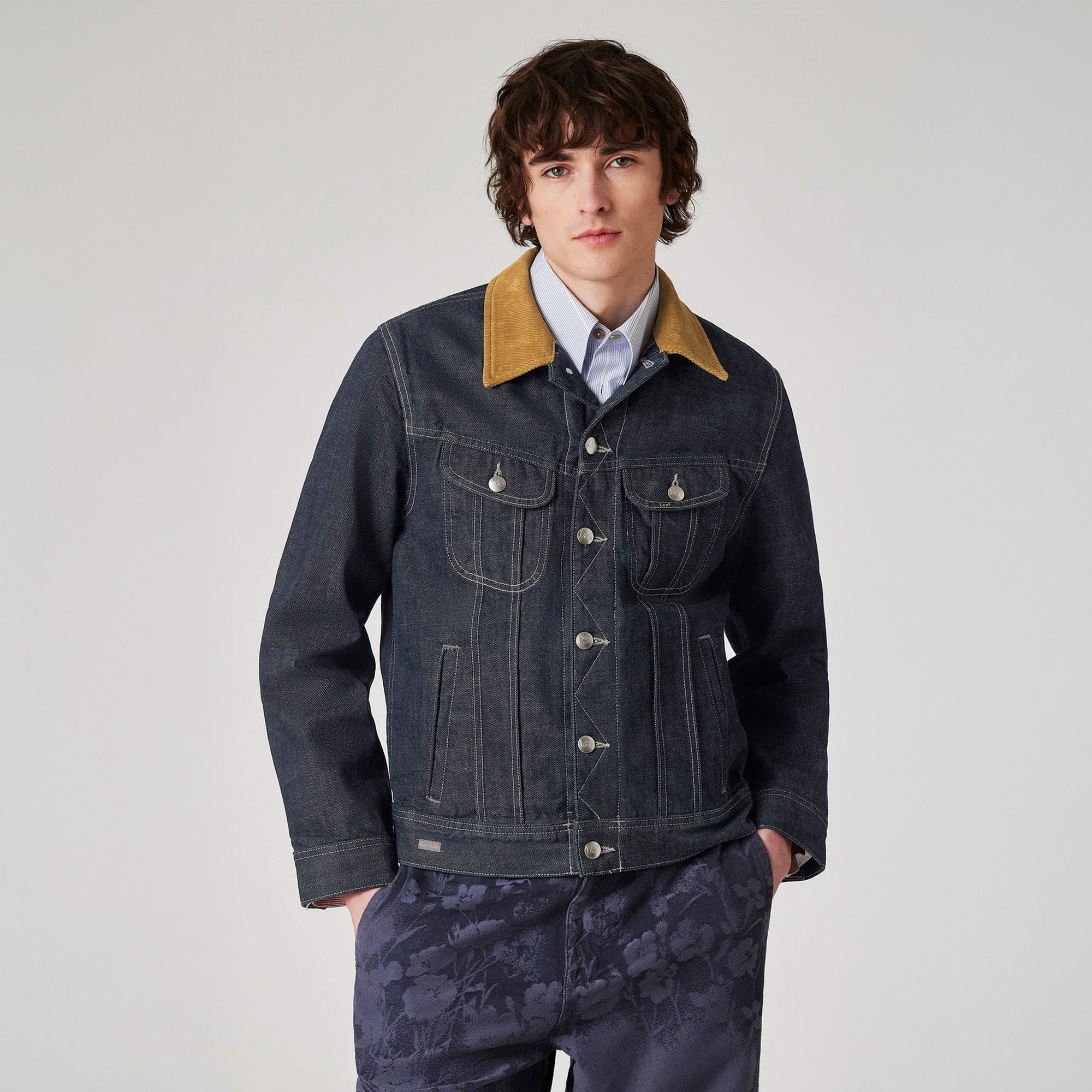 Paul Smith x Lee® - - Selvedge Storm Rider Jacket - Indigo – MR
