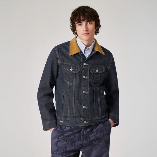 - Selvedge Storm Rider Jacket - Indigo