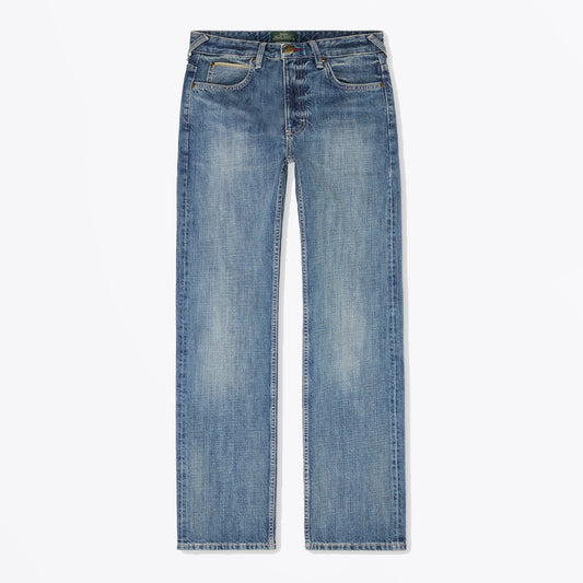 - Selvedge 101 Rider Jeans - Mid Antique Wash