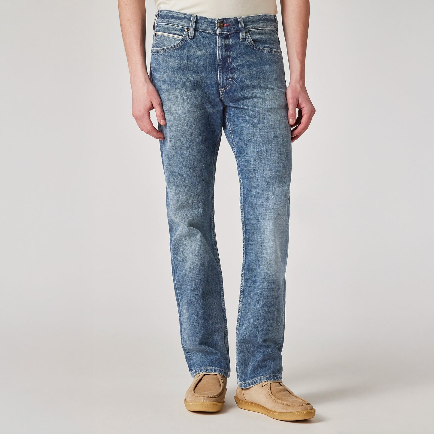 - Selvedge 101 Rider Jeans - Mid Antique Wash