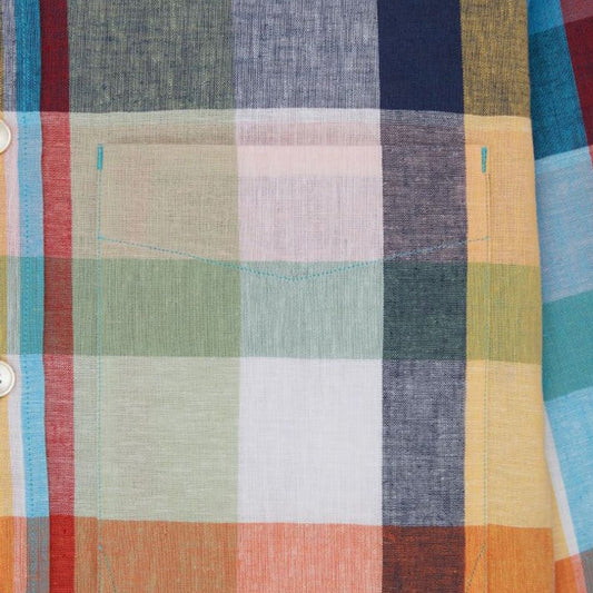 - Casual Fit Long Sleeve Shirt - Multi