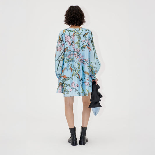 Kimono Mini Dress - Spring Mimosa