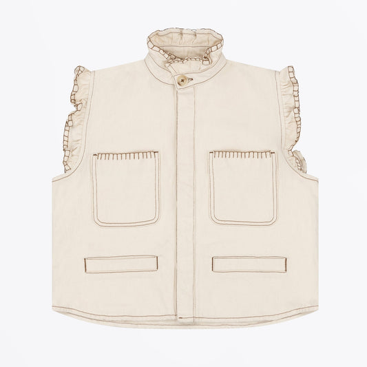- Pablo Waistcoat - Ecru
