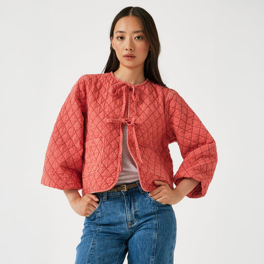 - Aria Jacket - Mineral Red