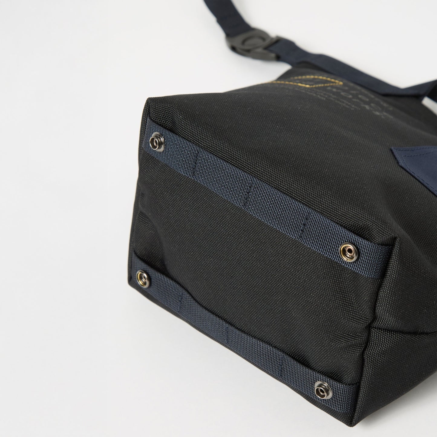 x Masterpiece Small Tote Bag Recycled Tech Canvas - Black