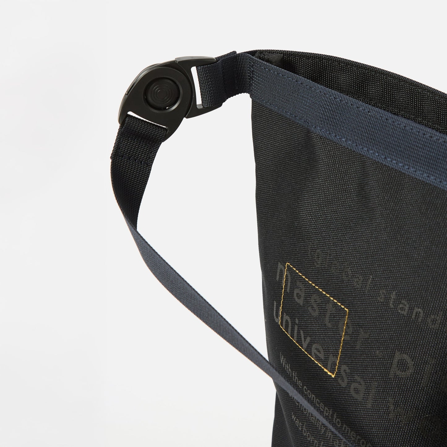 x Masterpiece Large Tote Bag Recycled Tech Canvas - Black