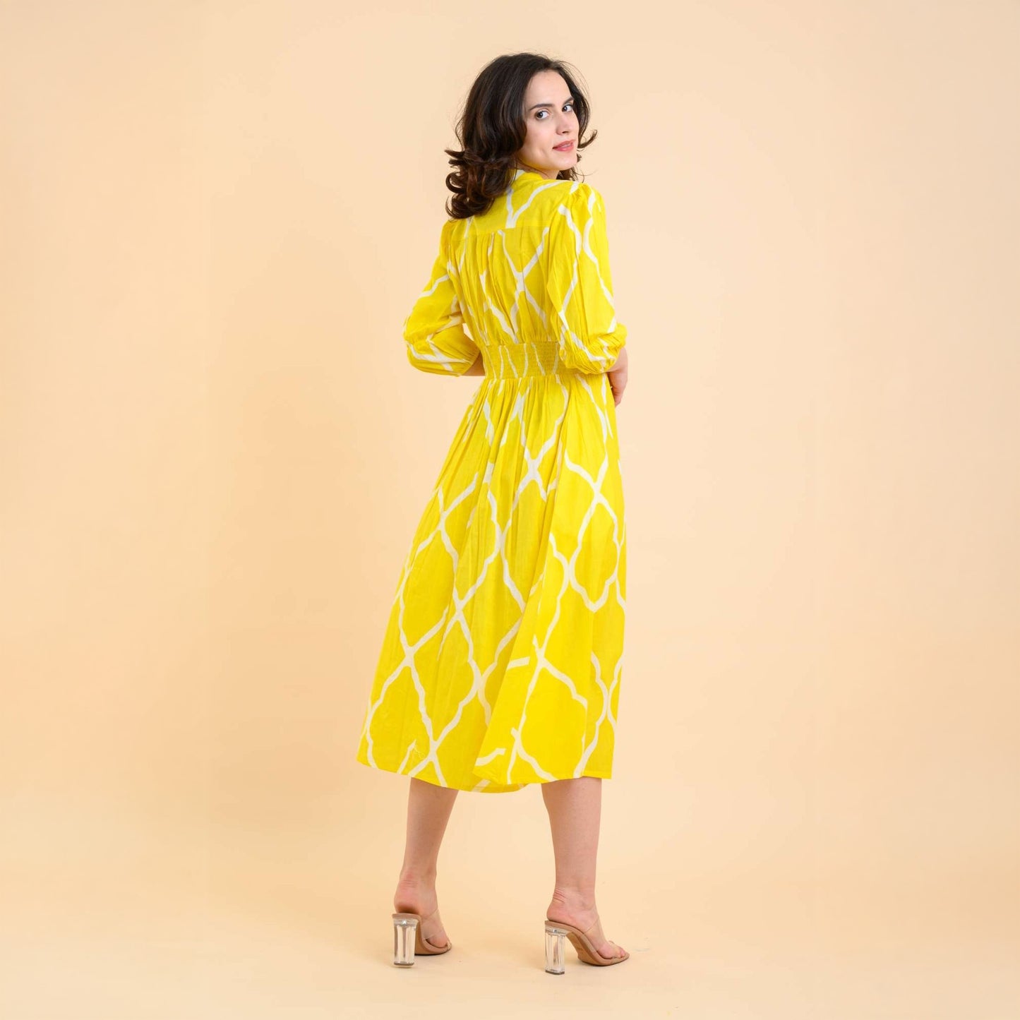 - Abito Dress - Odyssey Yellow