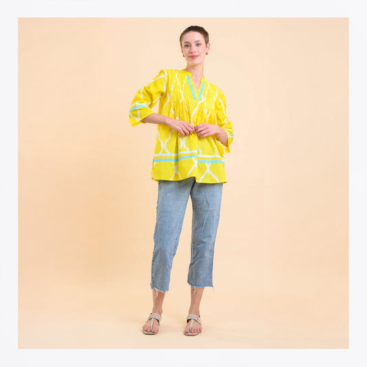 - Aspen Top - Odyssey Yellow