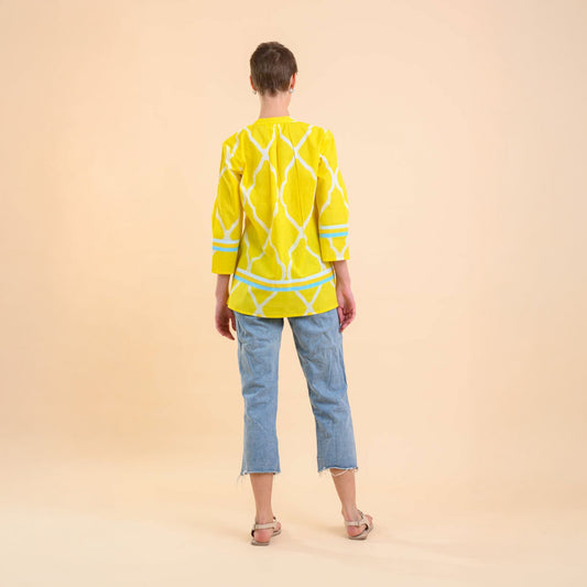 - Aspen Top - Odyssey Yellow