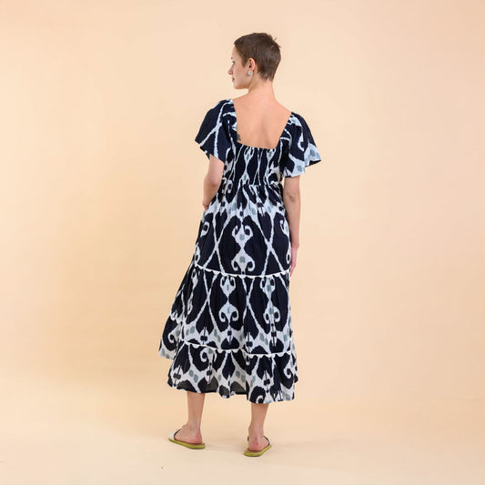 - Collection Dress - Ford Ikat Black