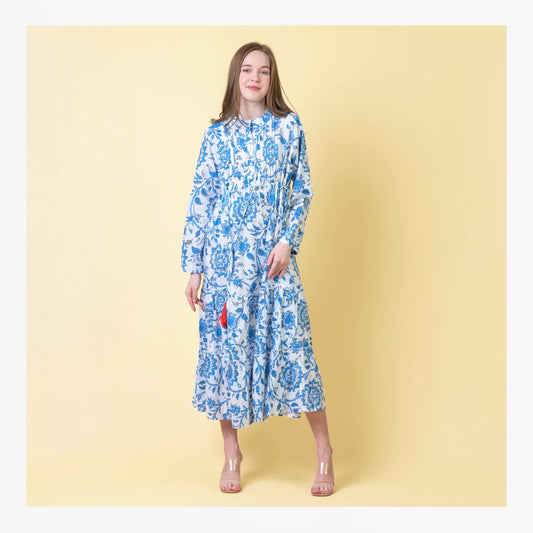 - Corfu Dress - Runa Blue