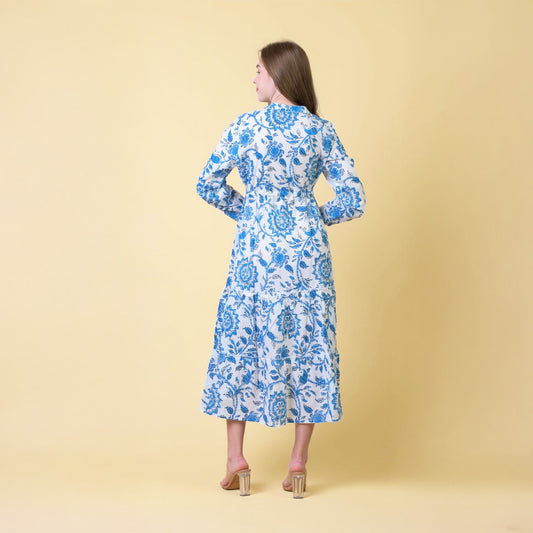 - Corfu Dress - Runa Blue