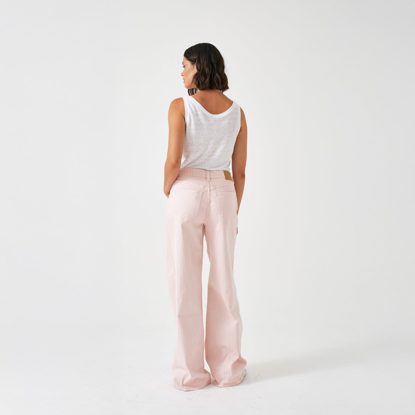 - Blake Jeans - Pink Dawn Wide Stripe