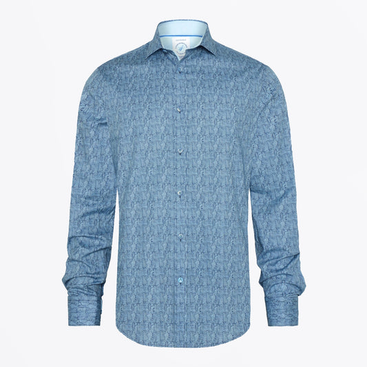 - Wall Art Shirt - Blue