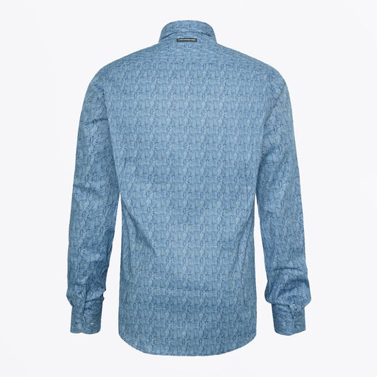 - Wall Art Shirt - Blue