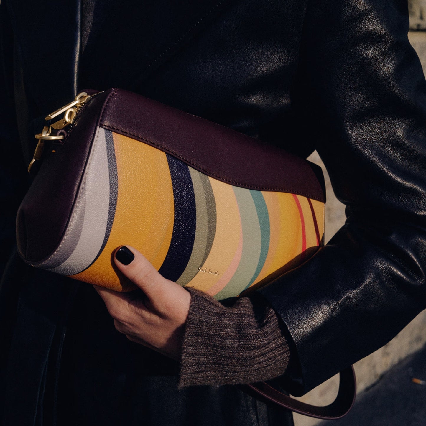 - Bridget Swirl Shoulder Bag