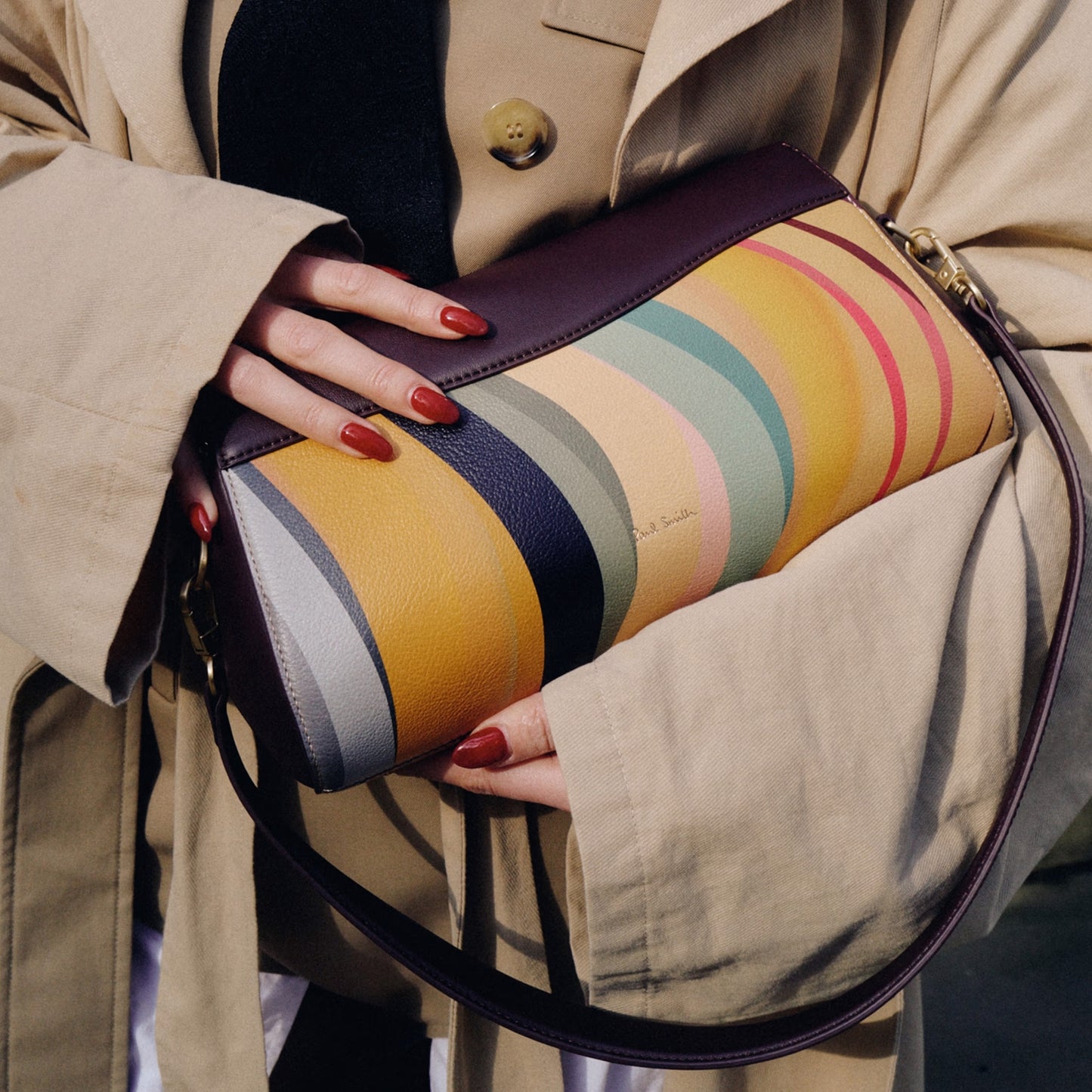 - Bridget Swirl Shoulder Bag