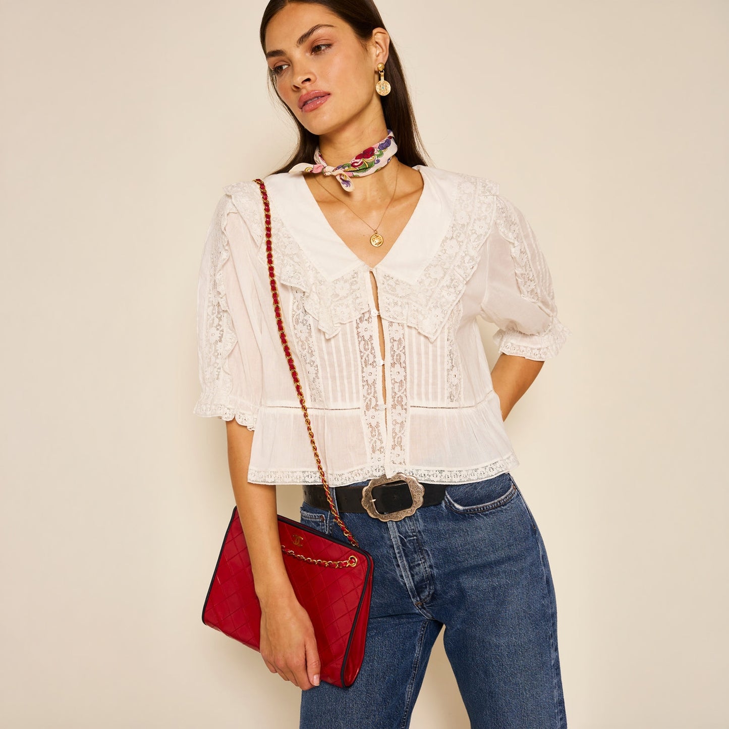 - Ellery Top - White