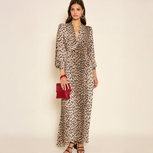 - Emory Dress - Antelope Black Spot