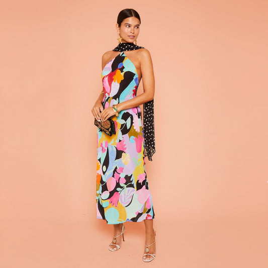 Hayley Dress - Tulip Spot Mix