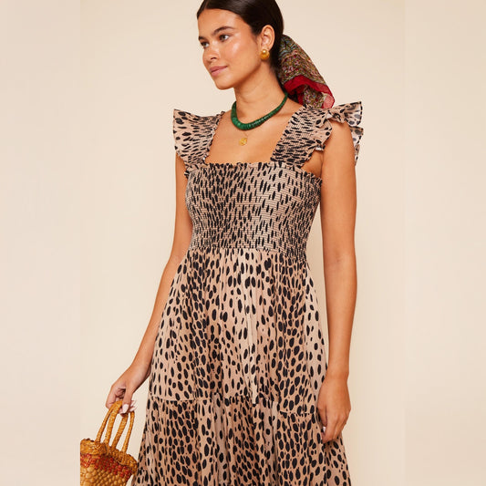 Kendall Dress - Antelope Spot