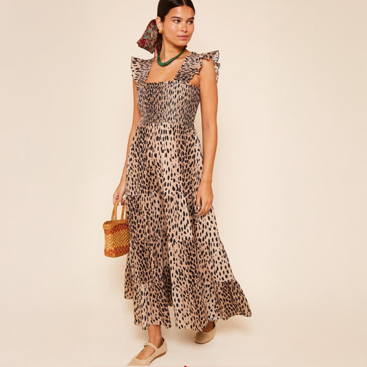 Kendall Dress - Antelope Spot