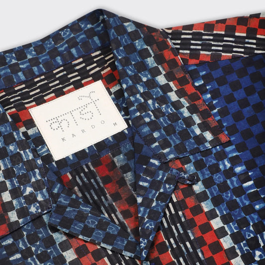 - Ronen Ajrakh Block Print Shirt