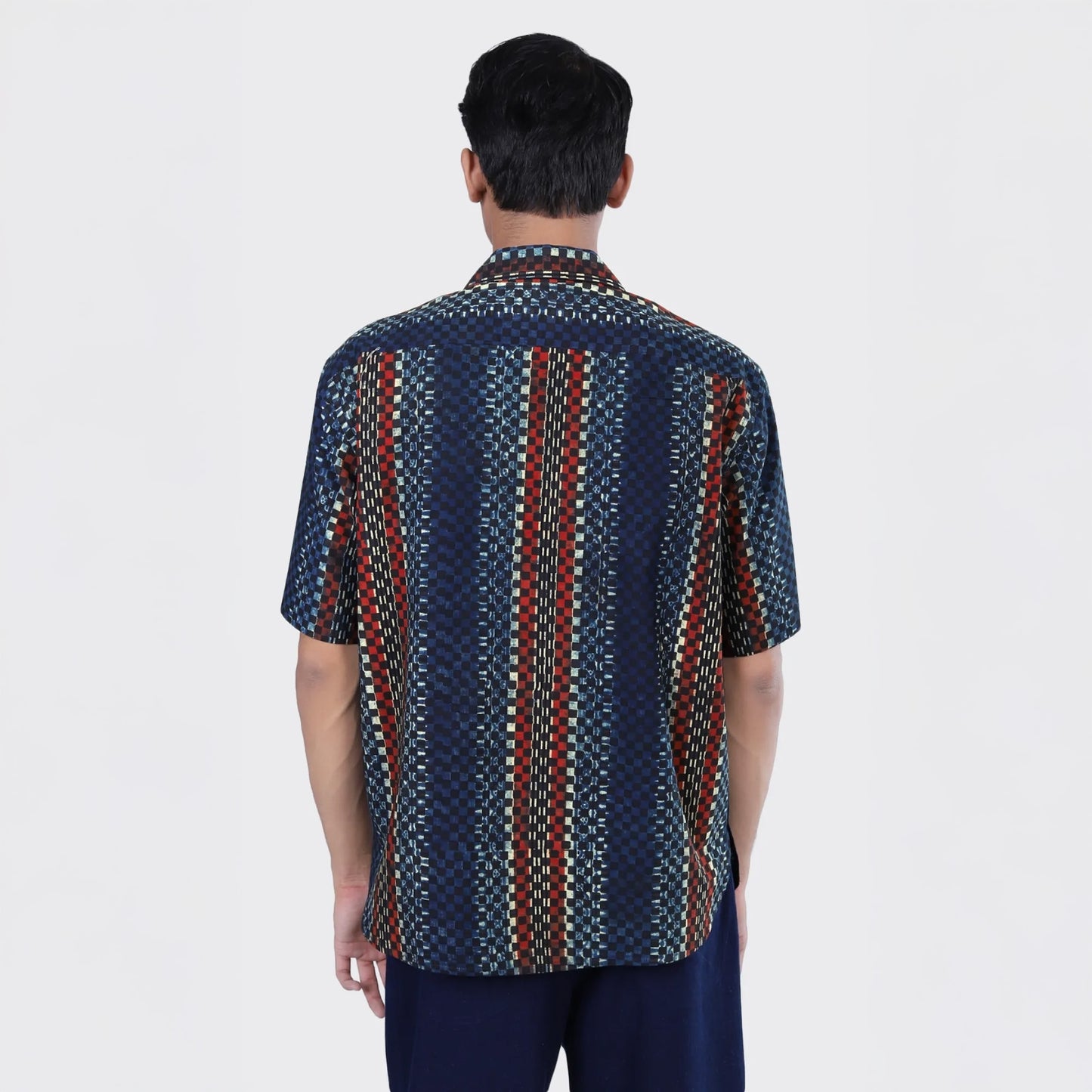 - Ronen Ajrakh Block Print Shirt