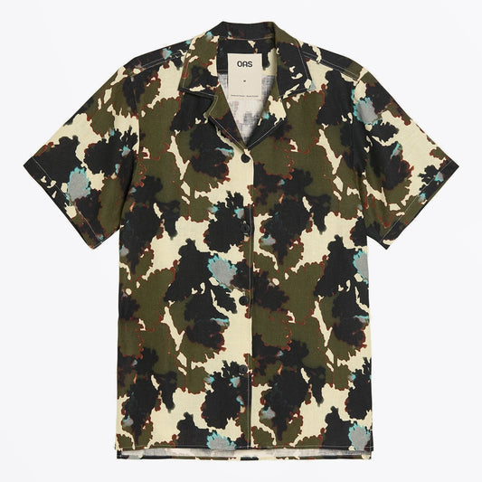 Foliage Cuba Linen Shirt