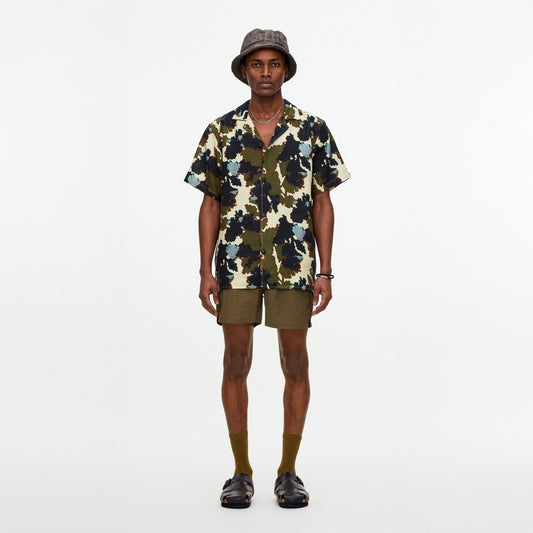 Foliage Cuba Linen Shirt