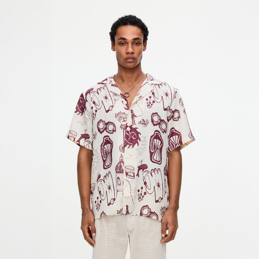- Cantina Cuba Linen Shirt