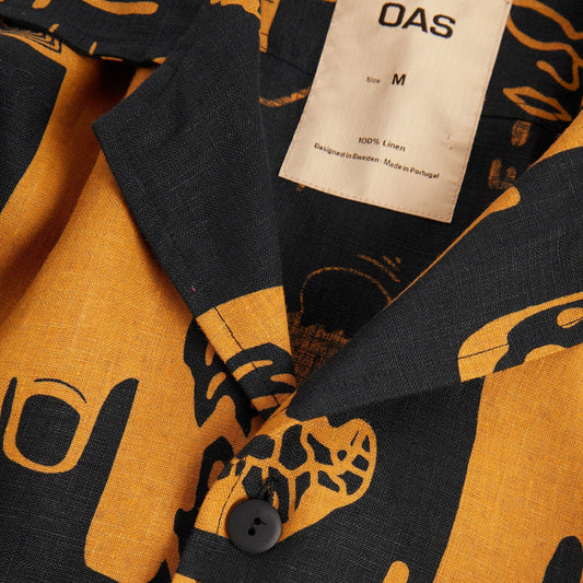 - Krispy Night Cuba Linen Shirt