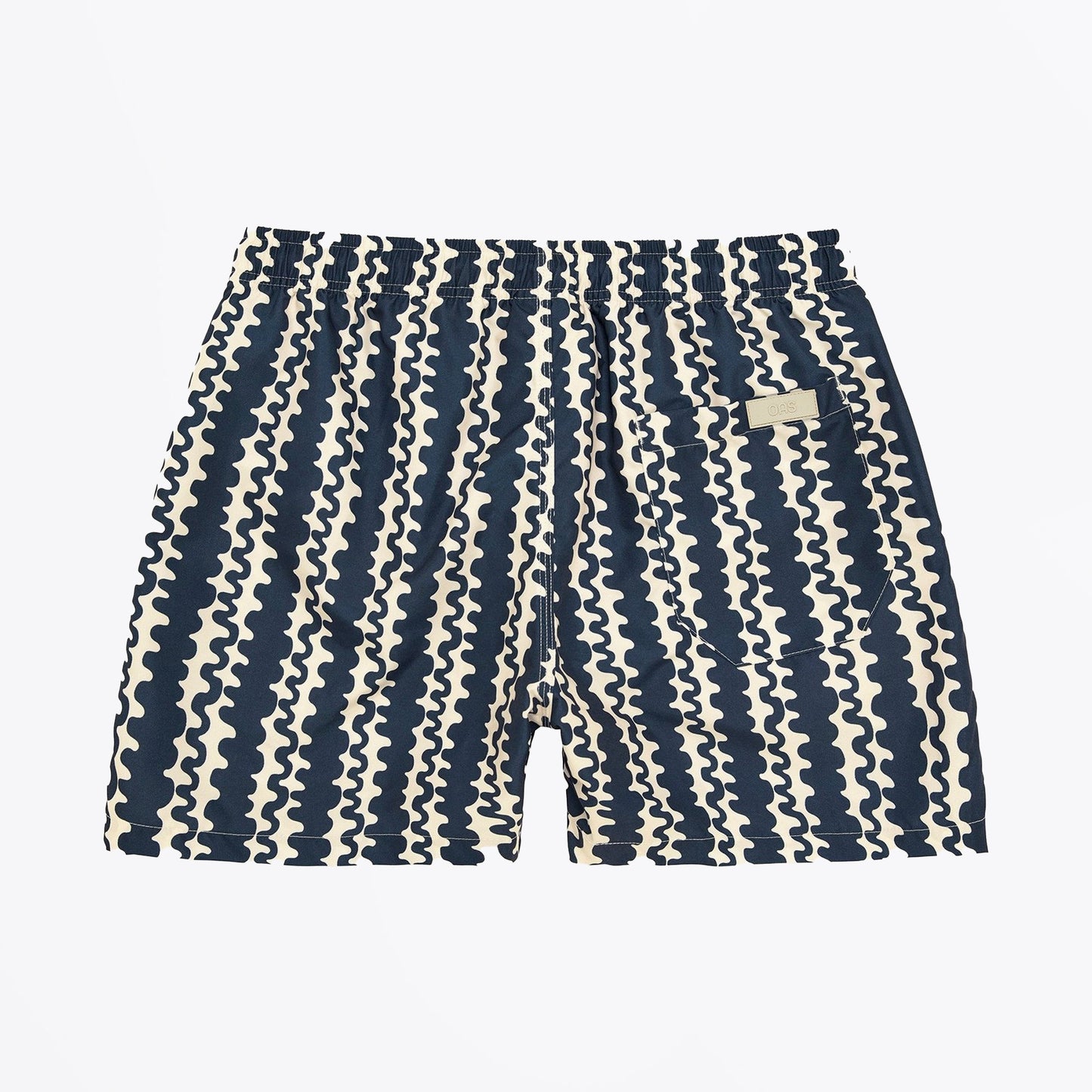 - Blue Scribble Swim Shorts