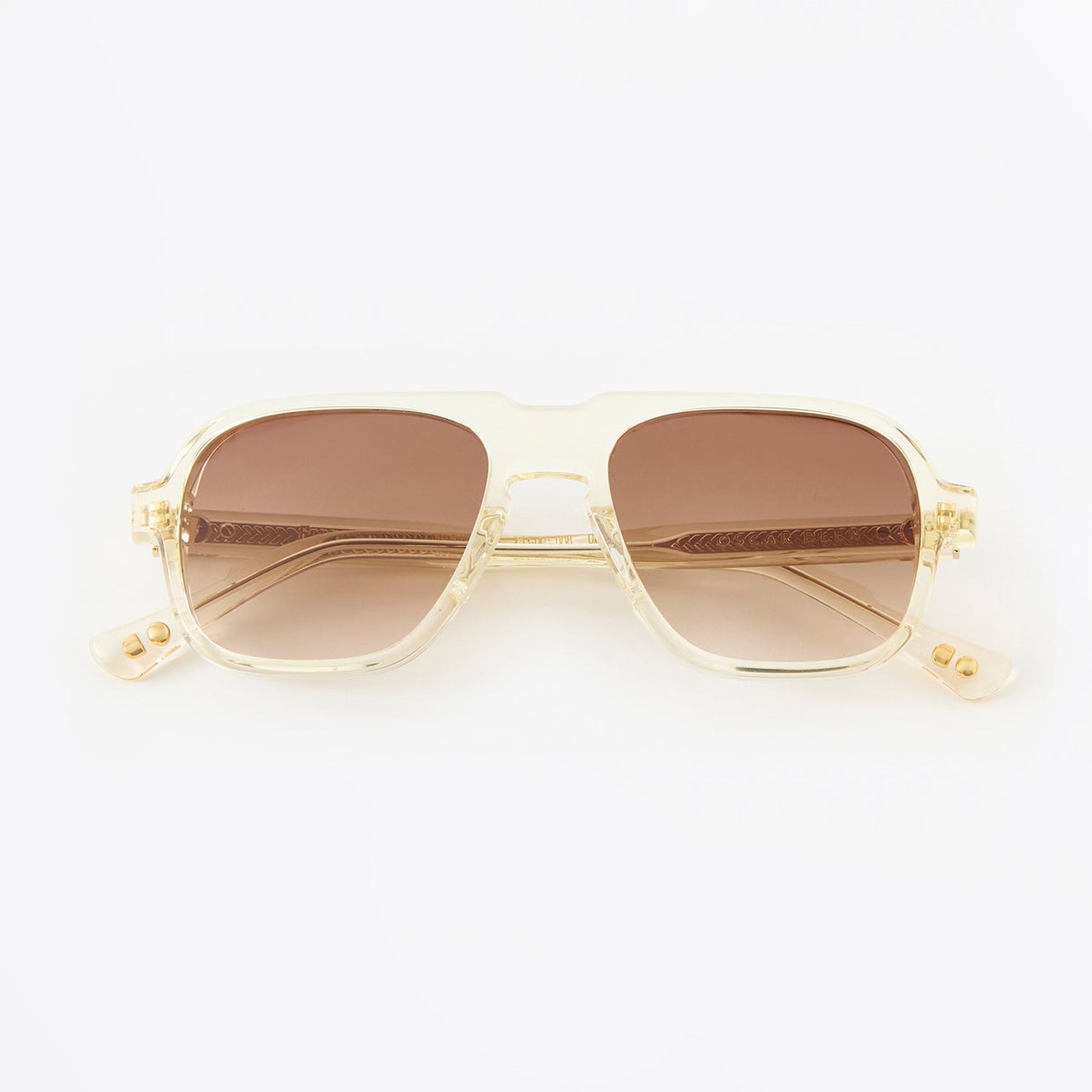 Oscar Fraser Sunglasses - Champagne/Chocolate Fade