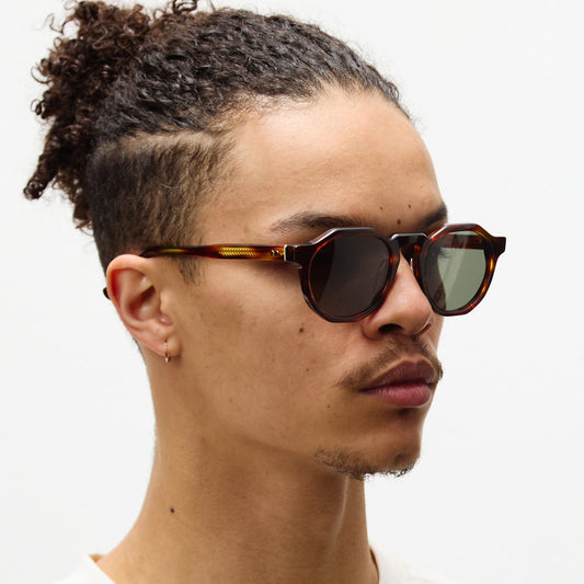 - Pinto Sunglasses - Umber/Moss Green