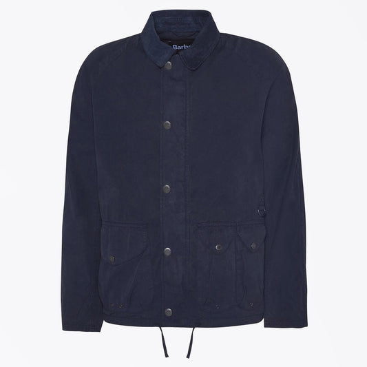 - Utility Casual Chore Jacket - Navy