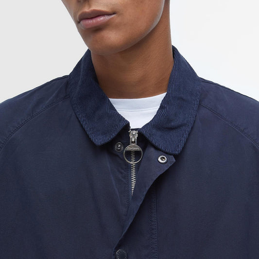 - Utility Casual Chore Jacket - Navy